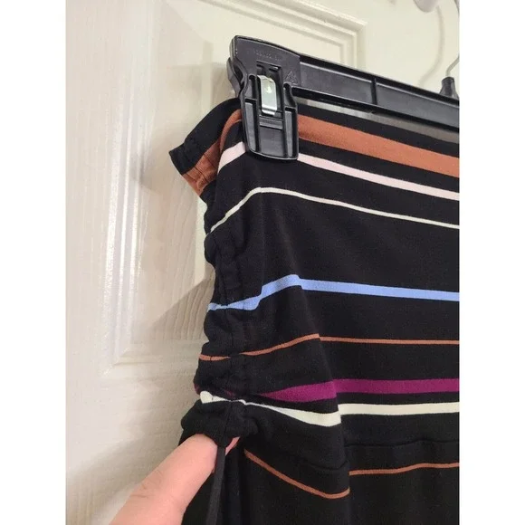 White House Black Market Convertible Dress Fold Over Waist Maxi Skirt Size S - Picture 2 of 12